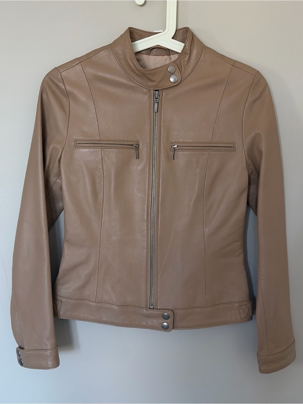 VGUC Classic Moto Leather Jacket S